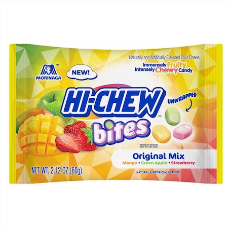 Hi-Chew Hi-Chew Bites Green Apple/Mango/Strawberry Chewy Candy 2.12 oz 15440